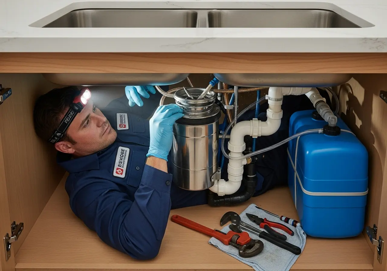 garbage disposal repair near me